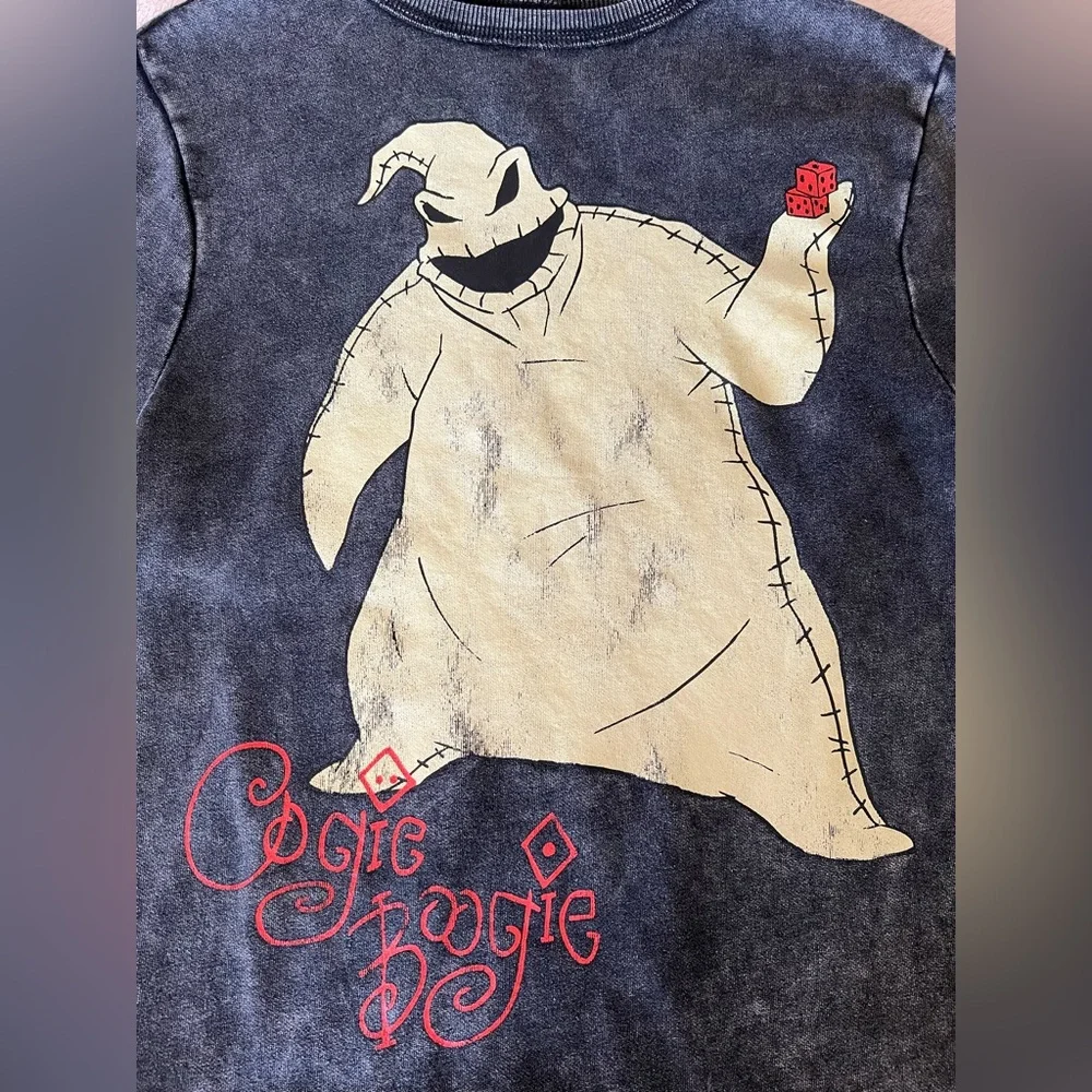 The Nightmare Before Christmas Oogie Boogie Sweatshirt - Picture 2 of 7